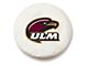 University of Louisiana at Monroe Spare Tire Cover with Camera Port; White (21-24 Bronco)