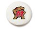 University of Maryland Spare Tire Cover with Camera Port; White (21-24 Bronco)