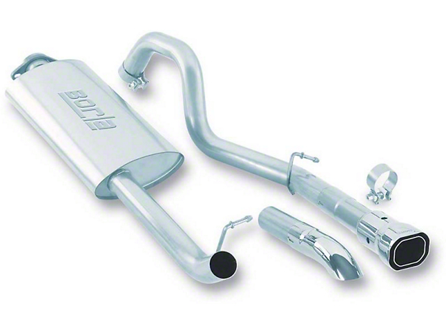 Borla Touring Cat-Back Exhaust with Polished Tip (04-06 4.0L Jeep Wrangler TJ Unlimited)