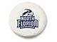 University of North Florida Spare Tire Cover with Camera Port; White (18-24 Jeep Wrangler JL)