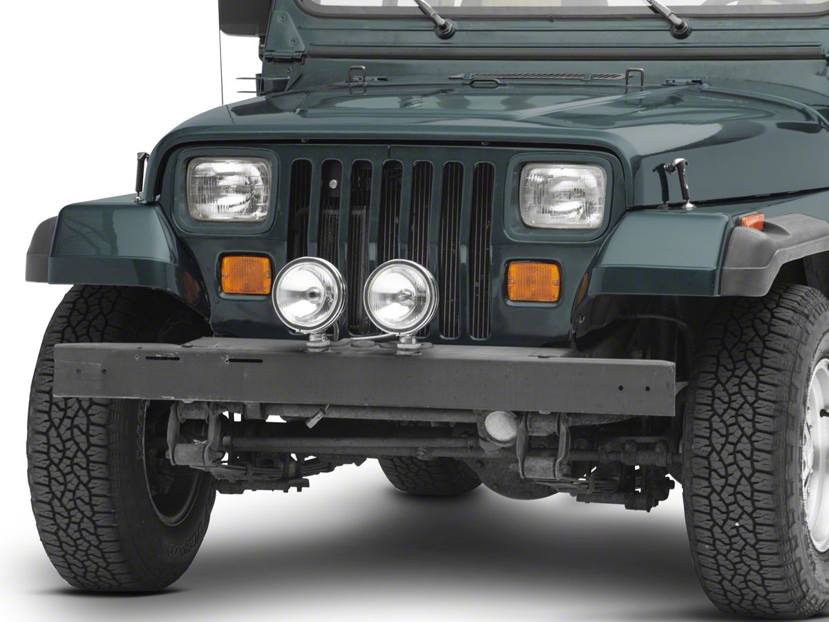 Black Cushion Stopper Bumpstop 1987-1995 YJ, 1997-2006, 2007-2018 JK Red Hound Auto 2 Rubber Hood Bumpers Compatible with Jeep Wrangler