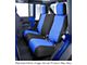 Coverking Neoprene Rear Seat Covers; Black (11-13 Jeep Wrangler JK 2-Door)
