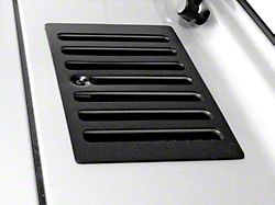 Rugged Ridge Cowl Vent Cover; Black (98-06 Jeep Wrangler TJ)