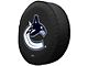Vancouver Canucks Spare Tire Cover; Black (66-18 Jeep CJ5, CJ7, Wrangler YJ, TJ & JK)