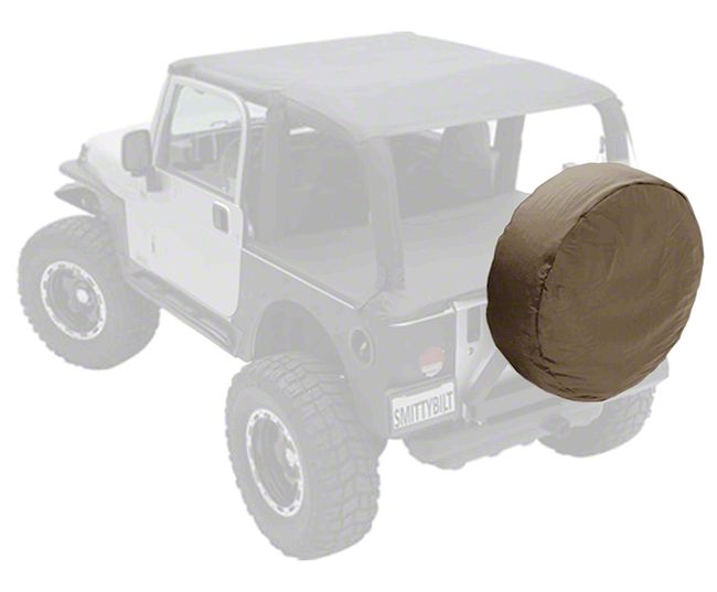 Smittybilt Jeep Wrangler Spare Tire Cover Denim Spice J128376 (8720