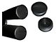 Smittybilt Tubular Bumper End Caps for 3-Inch Tubes; Chrome (66-23 Jeep CJ5, CJ7, Wrangler YJ, TJ, JK & JL)