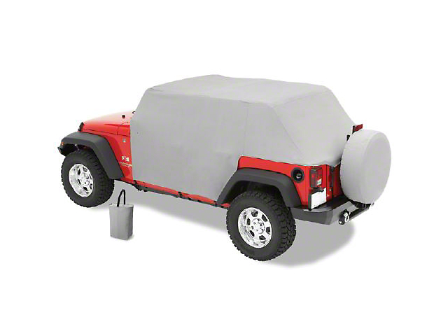 Jeep Wrangler Canopy Cover; Charcoal (07-18 Jeep Wrangler JK 4 Door)