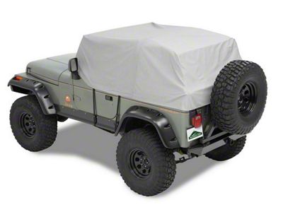 Canopy Cover; Charcoal (76-91 Jeep CJ7 & Wrangler YJ)