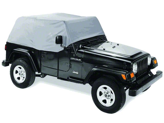 Canopy Cover; Charcoal (92-95 Jeep Wrangler YJ)