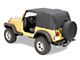 Emergency Top; Black (07-18 Jeep Wrangler JK 2-Door)