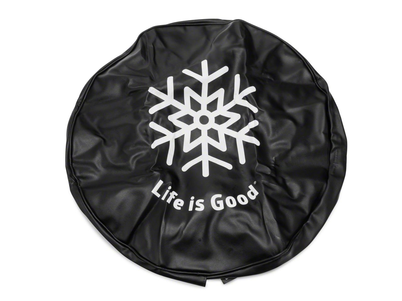 Life is Good Jeep Wrangler Snowflake Spare Tire Cover J128528 (66-18 Jeep  CJ5, CJ7, Wrangler YJ, TJ  JK) Free Shipping