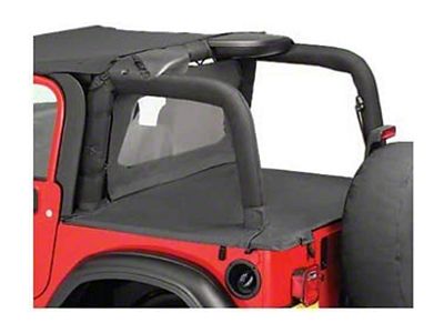 Bestop Duster Deck Cover; Black Diamond (03-06 Jeep Wrangler TJ w/ Soft Top, Excluding Unlimited)