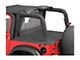 Bestop Duster Deck Cover; Black Diamond (03-06 Jeep Wrangler TJ w/ Soft Top, Excluding Unlimited)