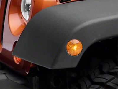 Jeep Wrangler Amber Side Marker Lens; Driver Side (07-18 Jeep Wrangler JK)