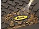Bestop Rear Floor Mat; Black (07-18 Jeep Wrangler JK 4-Door)