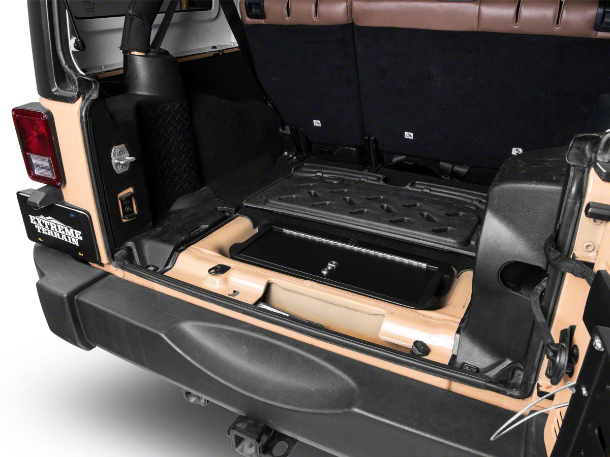 Introducir 54+ imagen jeep wrangler cargo storage