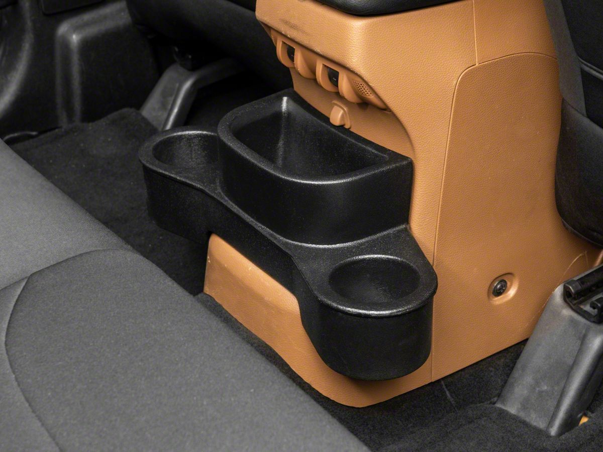 Jeep Wrangler Trash Can with Cup Holders (07-18 Jeep Wrangler JK)