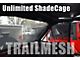 SpiderWeb Shade ShadeCage Trail Mesh Top; Black (07-18 Jeep Wrangler JK 4-Door)