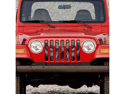 Grille Insert; Always Watching (97-06 Jeep Wrangler TJ)