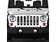Grille Insert; American Black and White Black the Blue and Red (07-18 Jeep Wrangler JK)