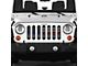 Grille Insert; American Tactical Back the Blue and Red (07-18 Jeep Wrangler JK)