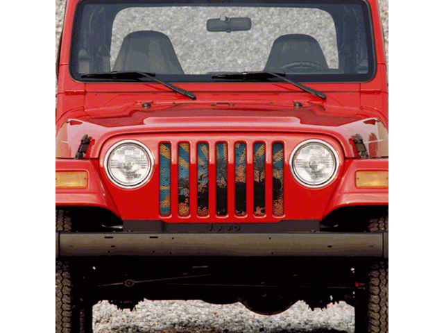 Grille Insert; Cali (97-06 Jeep Wrangler TJ)