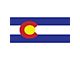 Grille Insert; Colorado State Flag (07-18 Jeep Wrangler JK)