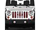 Grille Insert; Oh, Canada (07-18 Jeep Wrangler JK)