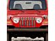 Grille Insert; Splatter Red Paint (97-06 Jeep Wrangler TJ)