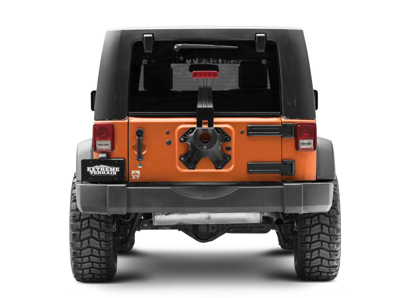 Jeep Wrangler Tailgate Hinge Cover; Lower Inner (07-18 Jeep Wrangler JK)