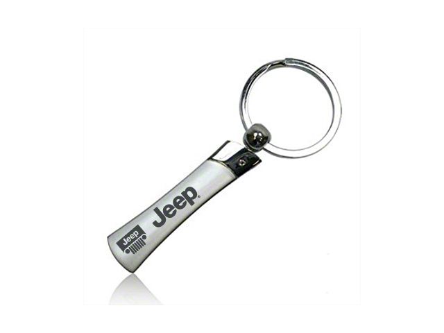 Metal Blade Keychain with Rubicon Name