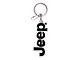 Enamel Keychain with Jeep Logo