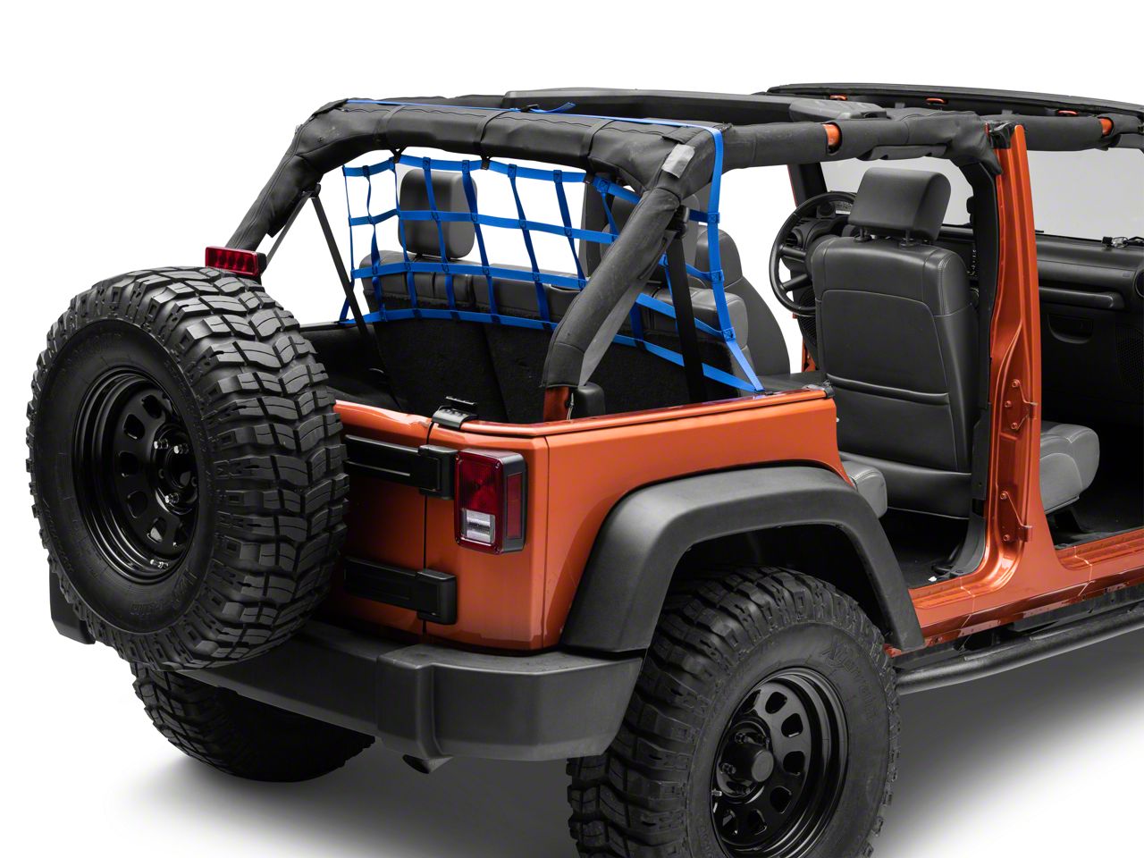 Aspen Jeep Wrangler Rear Pet Barrier Net Royal Blue 4d Rb Royal
