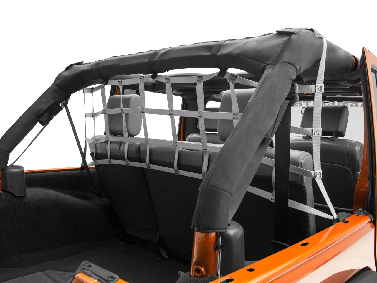 jeep cargo net pet barrier