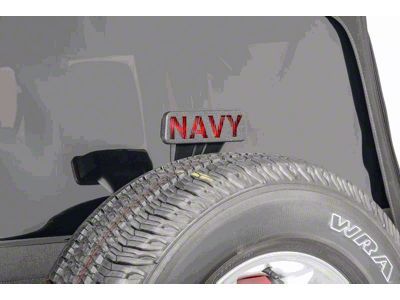 Third Brake Light Guard; Navy (07-18 Jeep Wrangler JK)