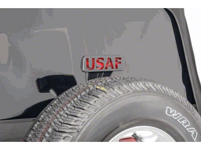Third Brake Light Guard; United States Air Force (07-18 Jeep Wrangler JK)