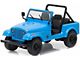 Jeep Wrangler Lost Dharma Diecast Model; 1:43 Scale