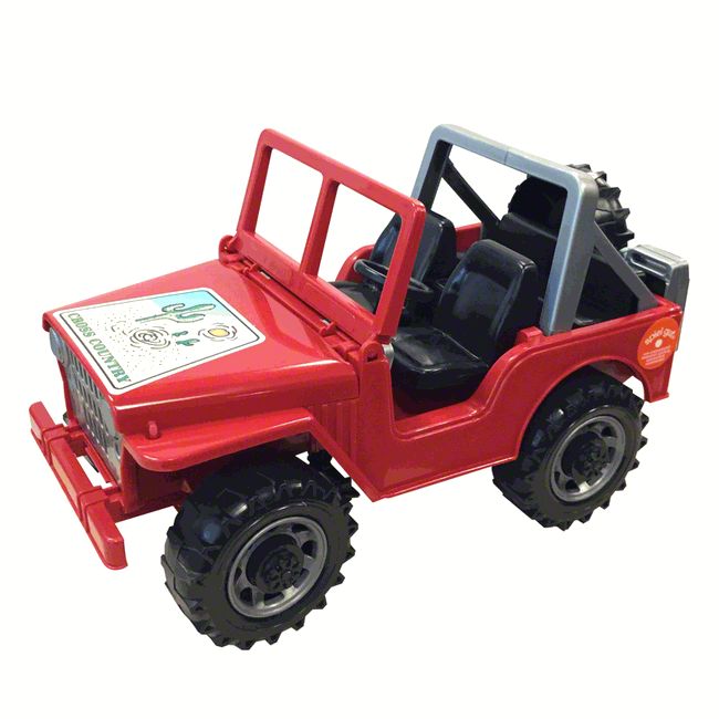 plastic toy jeep