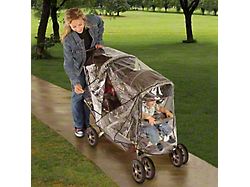 Jeep Deluxe Tandem Stroller Weather Shield
