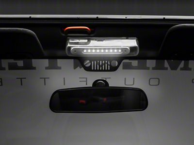  Luz LED de cortesía montada en la barra antivuelco interior Rugged Ridge Jeep Wrangler.  (