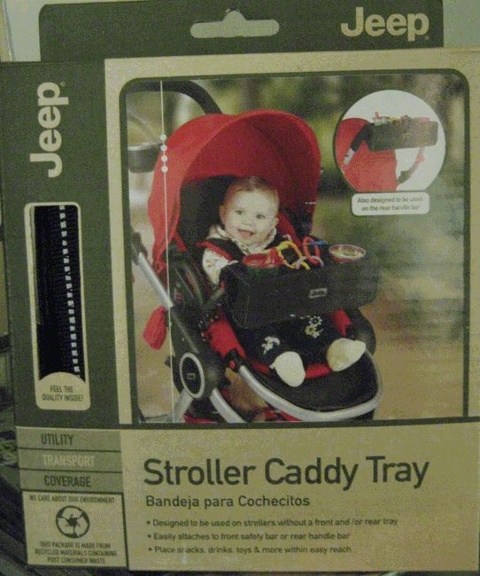 attachable stroller tray