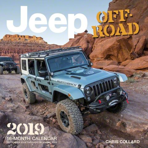 Jeep Wrangler 2019 Jeep OffRoad Calendar