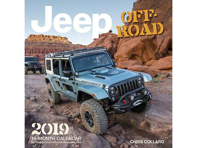 2019 Jeep Off-Road Calendar
