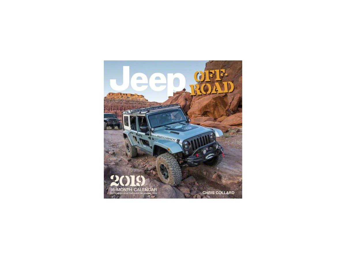 Jeep Wrangler 2019 Jeep Off-Road Calendar