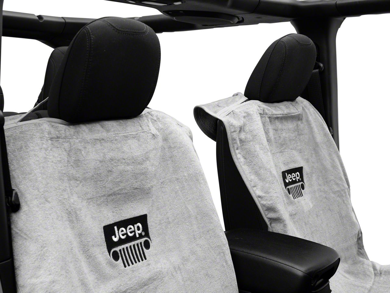 14pc Beige Synthetic Leather Seat Cover Set – Jeep Grand Cherokee 2011-2019