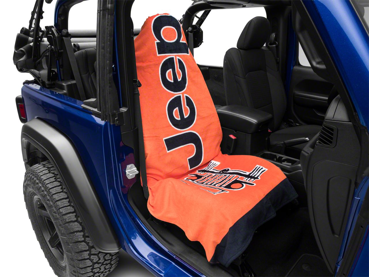 Jeep Wrangler Towel Go; Orange (Universal; Some Adaptation May Be  Required) Free Shipping