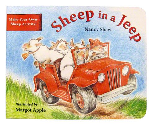 Jeep Wrangler Sheep in a Jeep Book