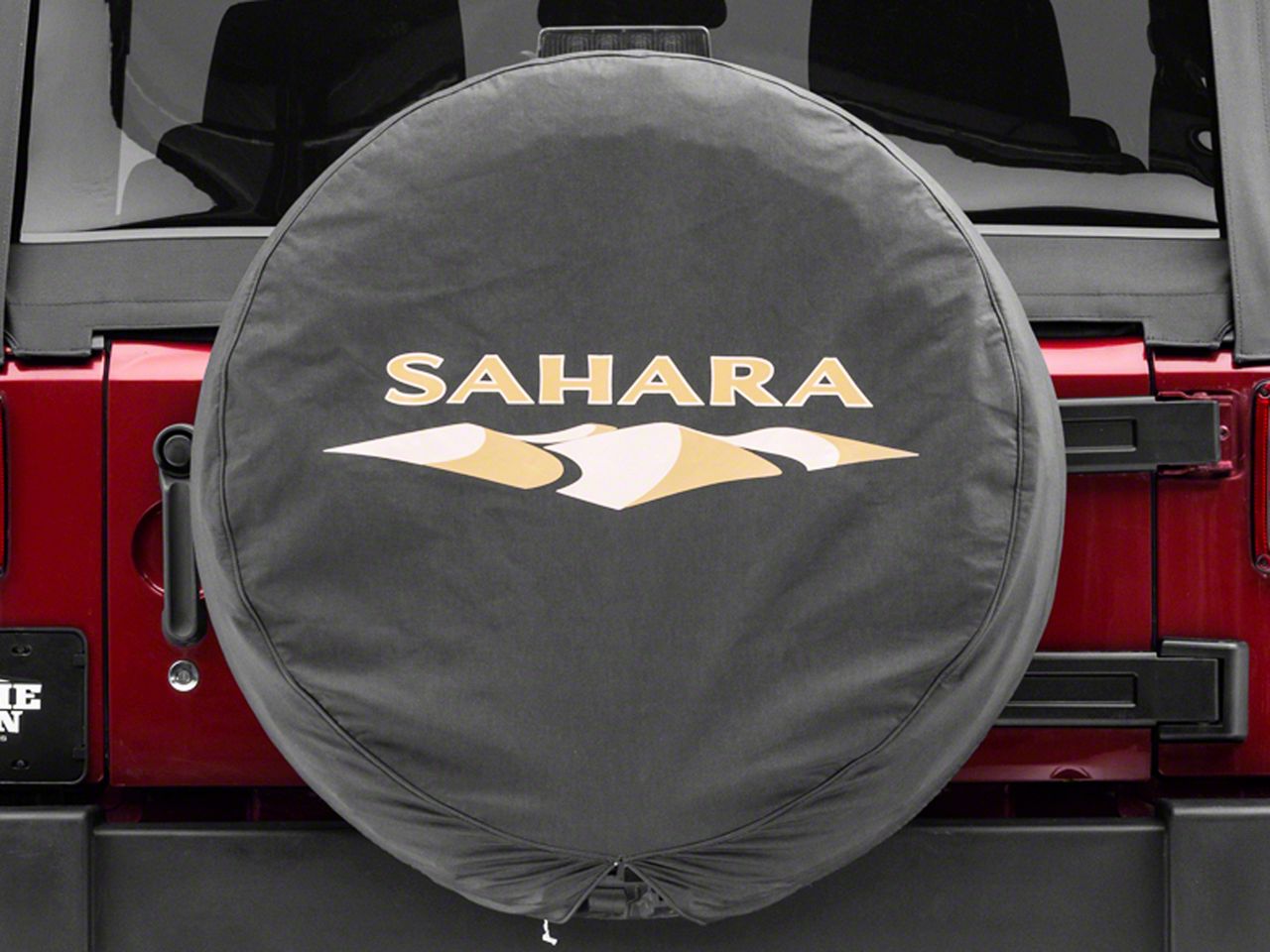 Mopar Genuine Spare Tire Cover 32" (Jeep Logo) - 1