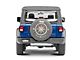 Mopar Adventures Begin Here Spare Tire Cover; Denim (66-18 Jeep CJ5, CJ7, Wrangler YJ, TJ & JK)