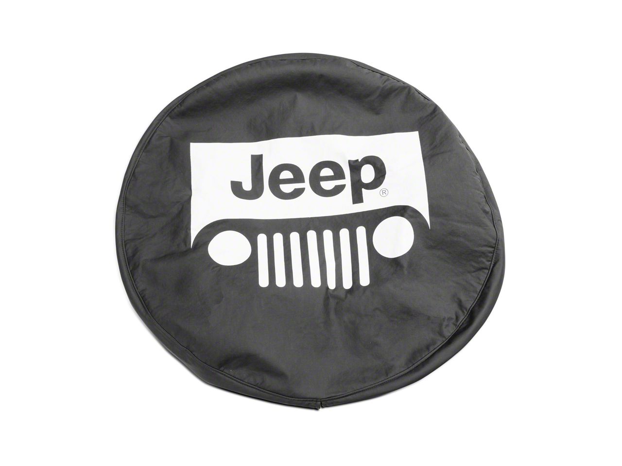 Mopar Jeep Wrangler Jeep Wrangler Grille Logo Spare Tire Cover J129629  (66-18 Jeep CJ5, CJ7, Wrangler YJ, TJ  JK) Free Shipping